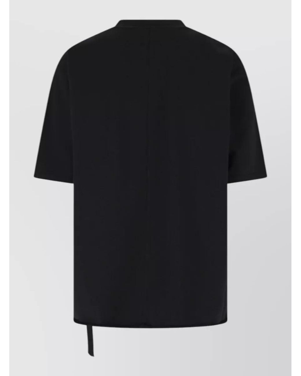 Rick Owens Black Short-Sleeve Shirt for men
