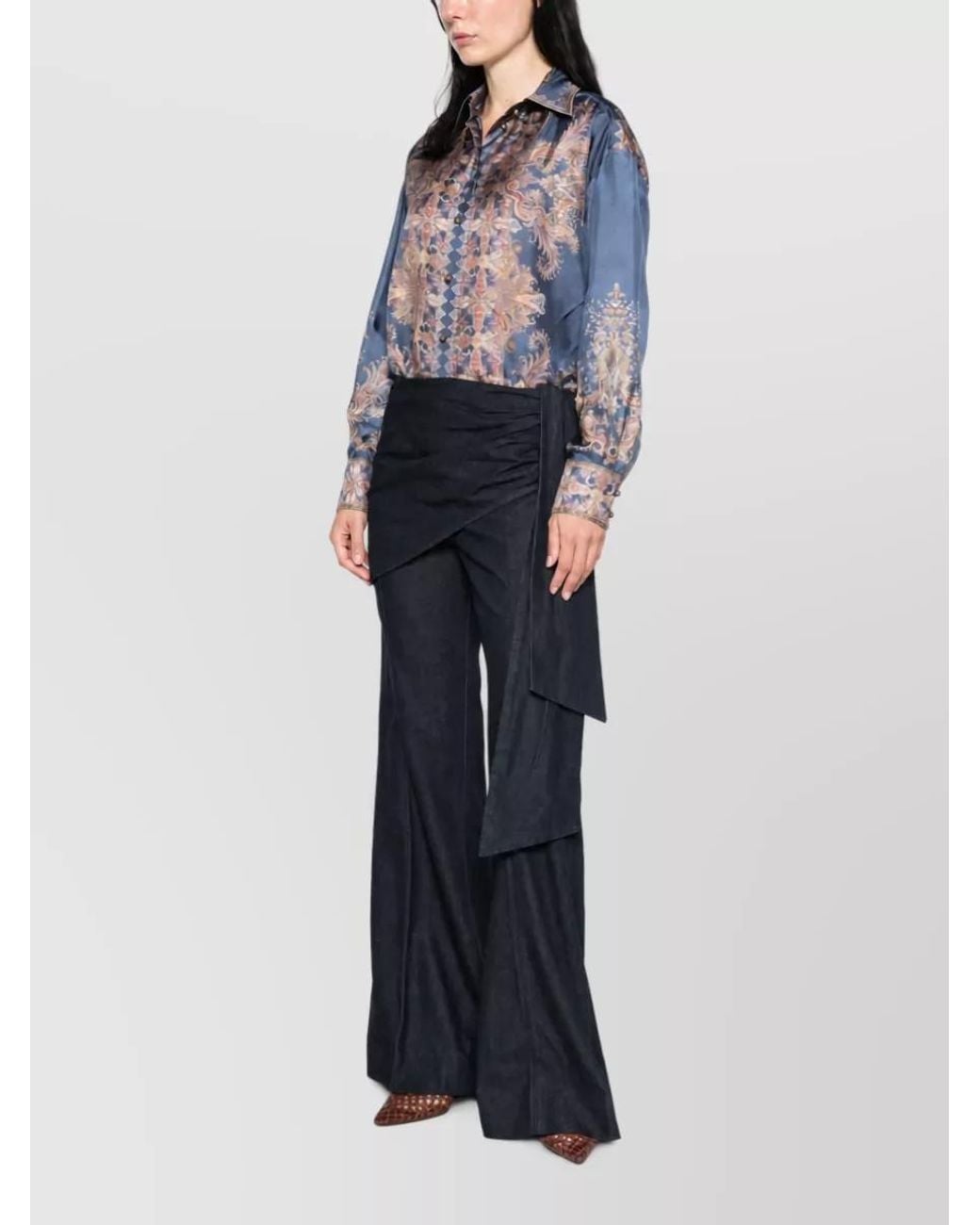 Zimmermann Blue Flared Denim Jeans