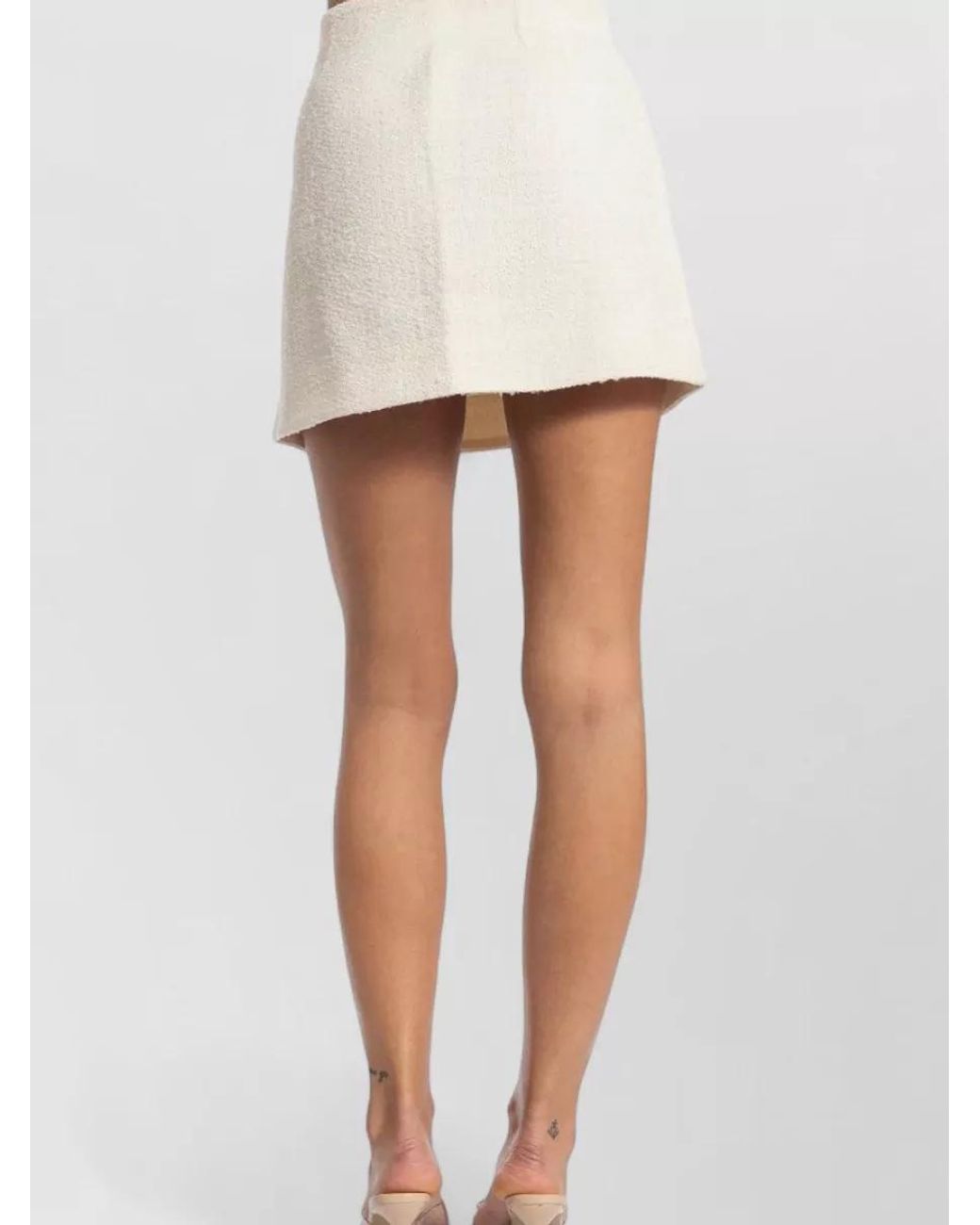 Pinko Natural A-Line Skirt
