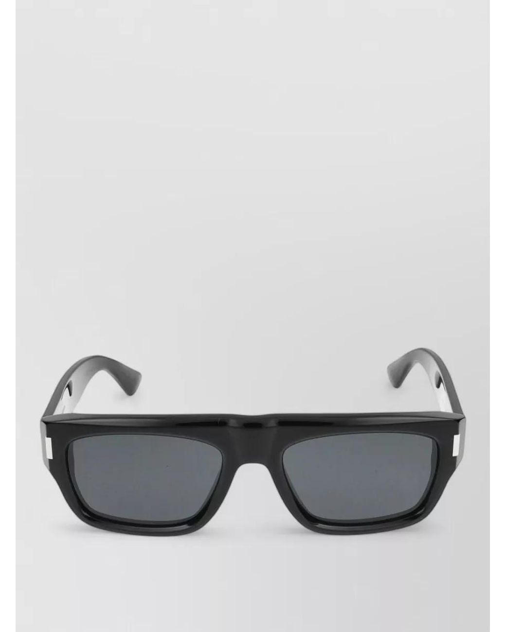 Saint Laurent Gray Square Sunglasses for men