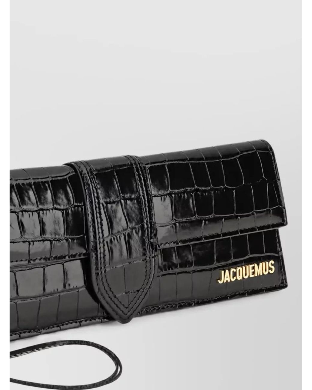 Jacquemus Black La Pochette Leather Belt Bag
