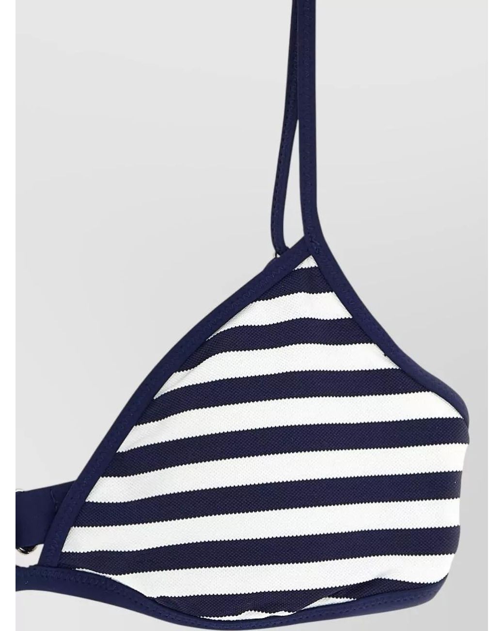 Polo Ralph Lauren Blue Striped Bikini Top