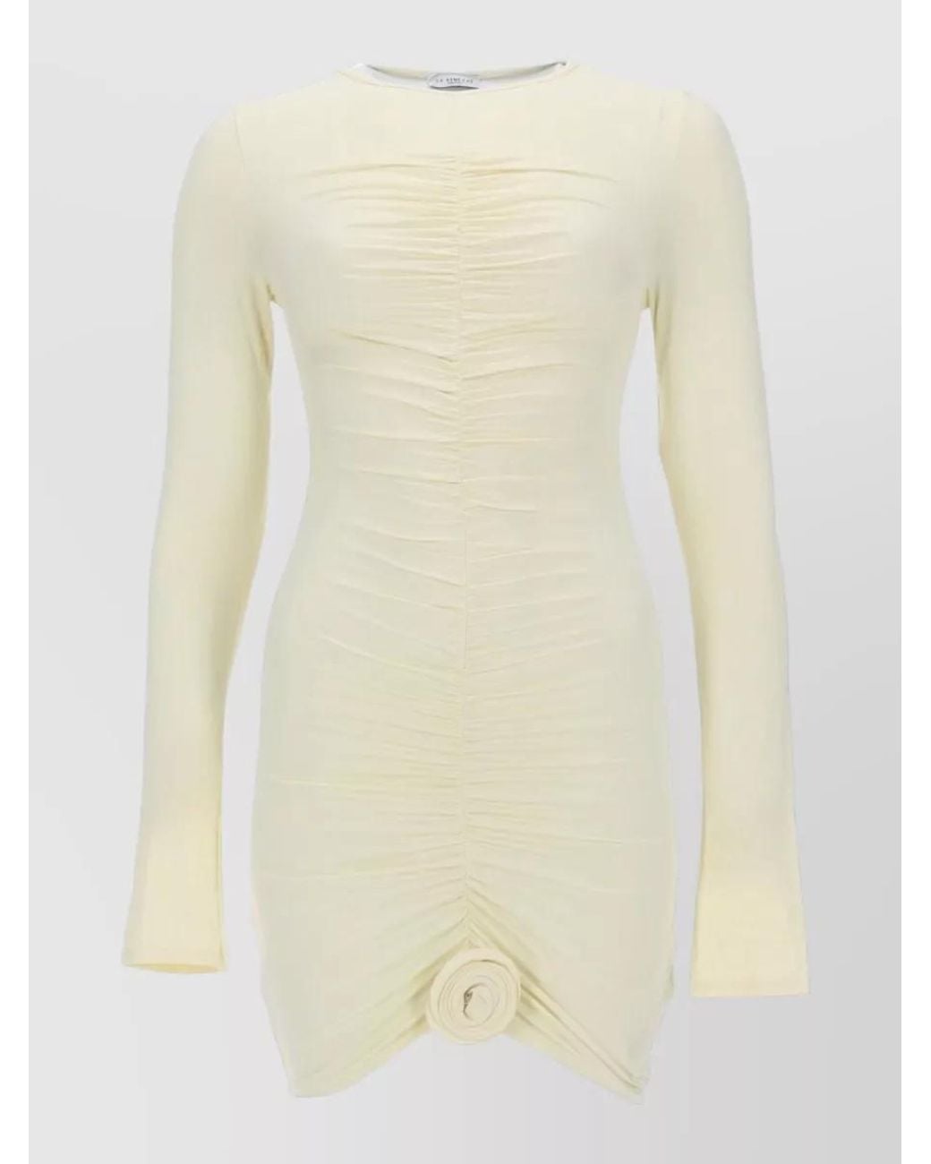 LaRevêche Natural Slim-Fit Mini Dress