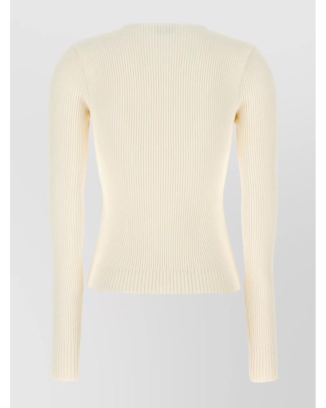 Magda Butrym Natural Fine-Knit Jumper