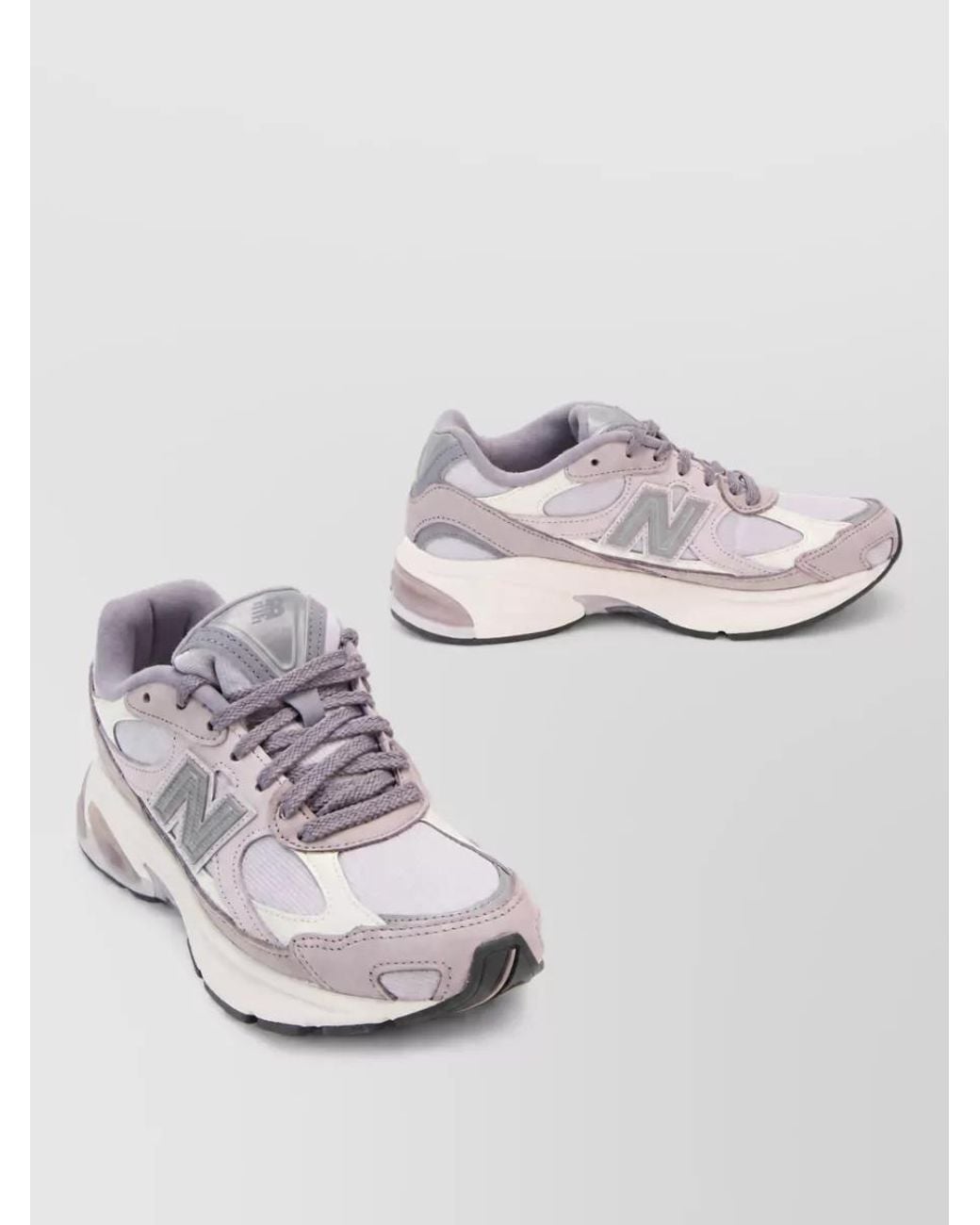 New Balance Gray Low-Top Sneakers
