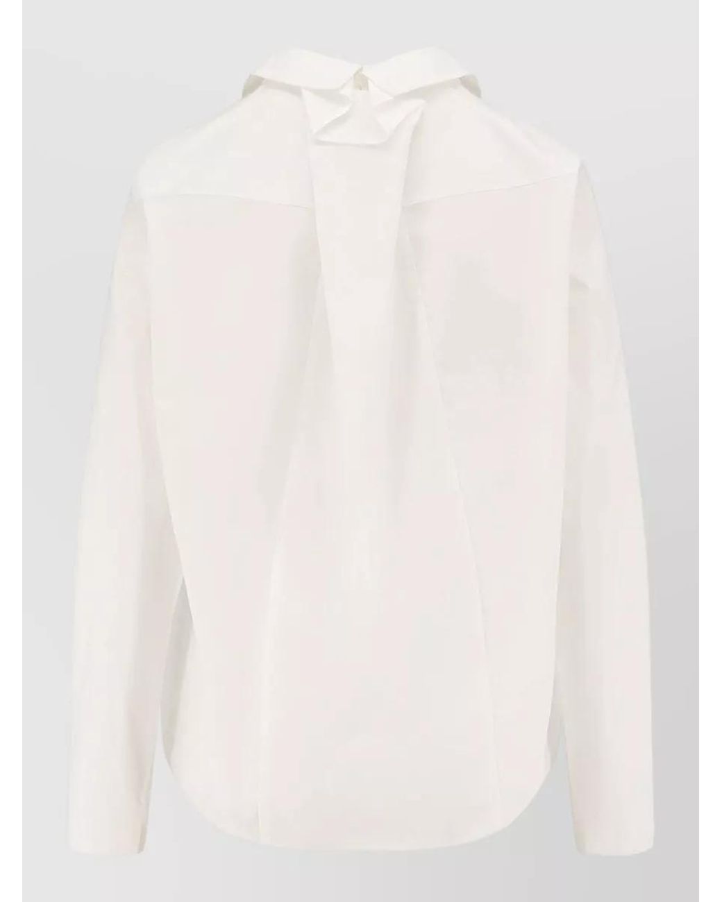 MM6 by Maison Margiela Natural Cotton Long-Sleeve Shirt