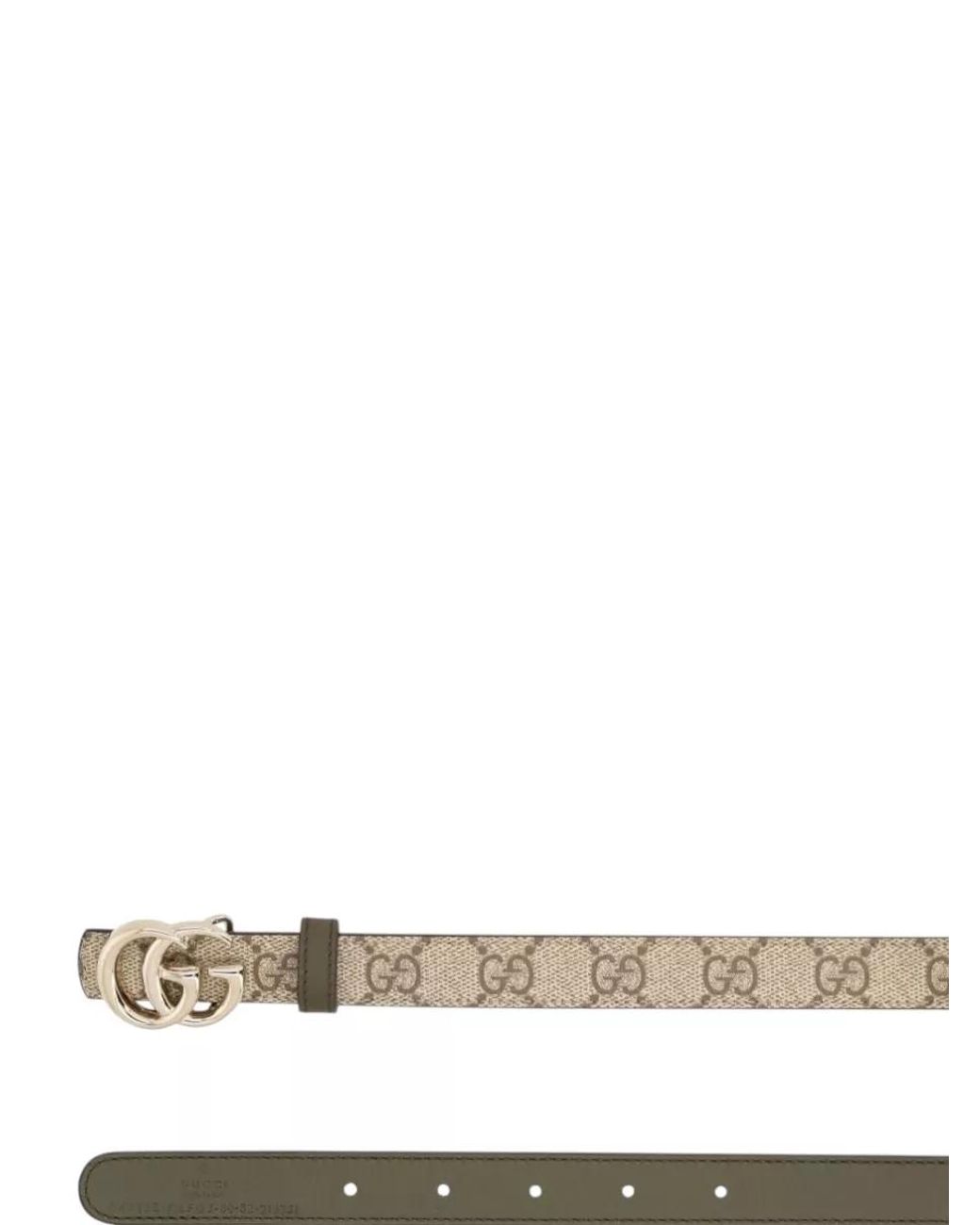 Gucci Gray Reversible Belt