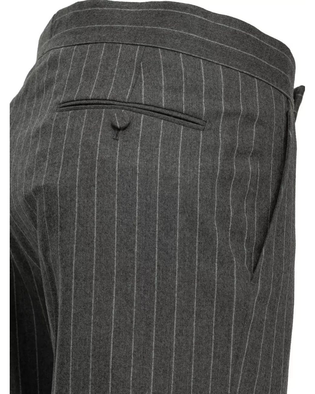 Tom Ford Gray Wool Tailored Pants for men