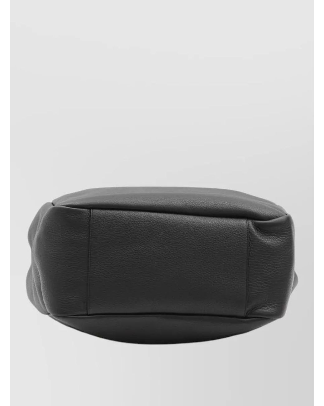 Saint Laurent Black Le 5 À 7 Bea Medium Leather Beach Bag