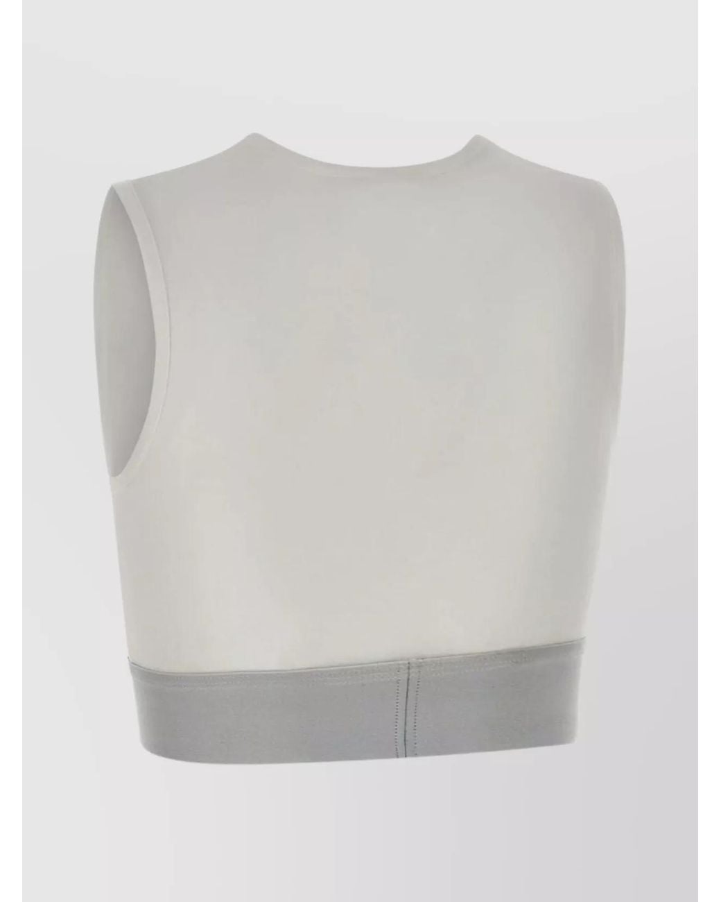 DIESEL Gray 'Ada' Crew Neck Top