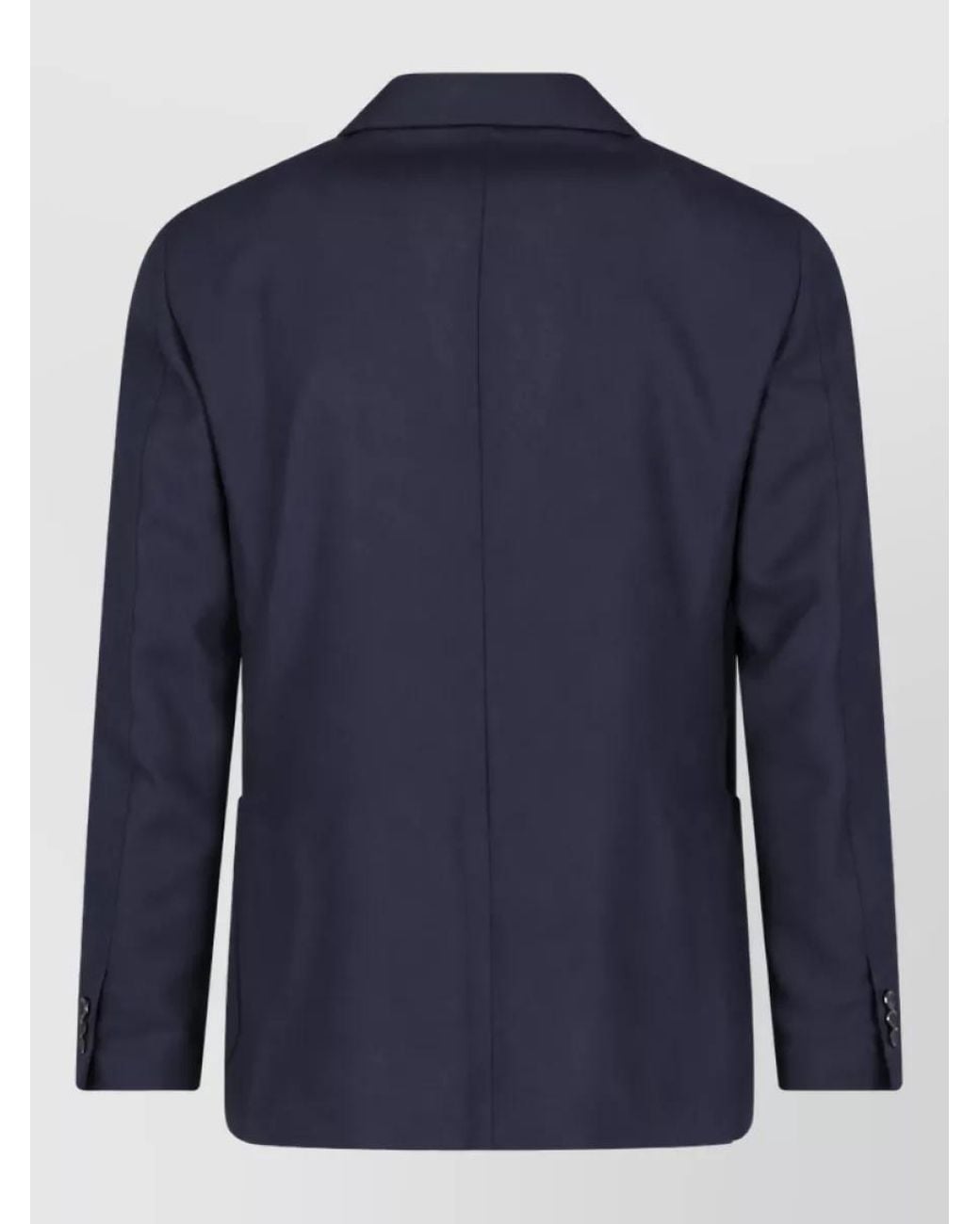 Lardini Blue Virgin Wool Single-Breasted Suit for men