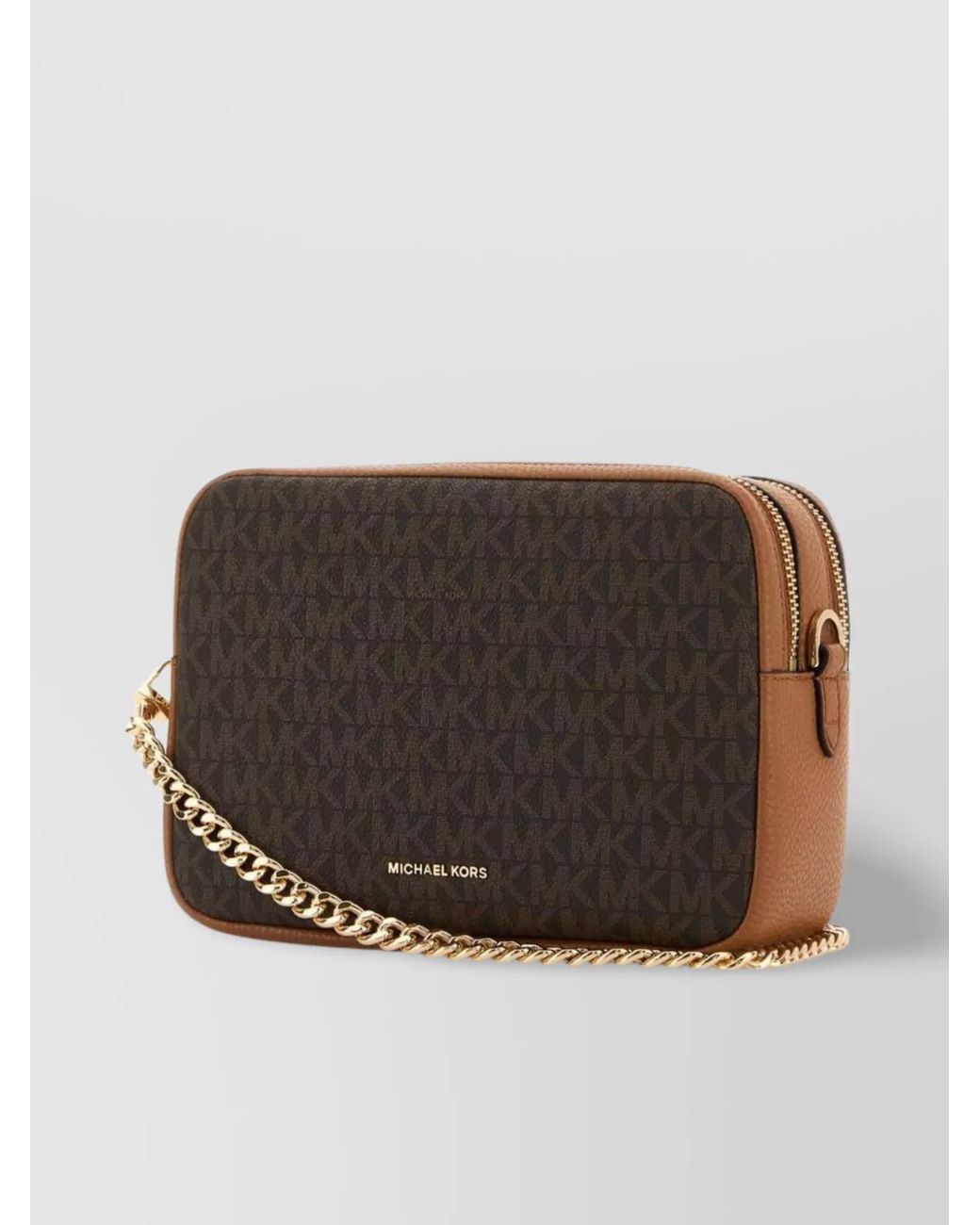 Michael Kors Gray Na Printed Shoulder Bag