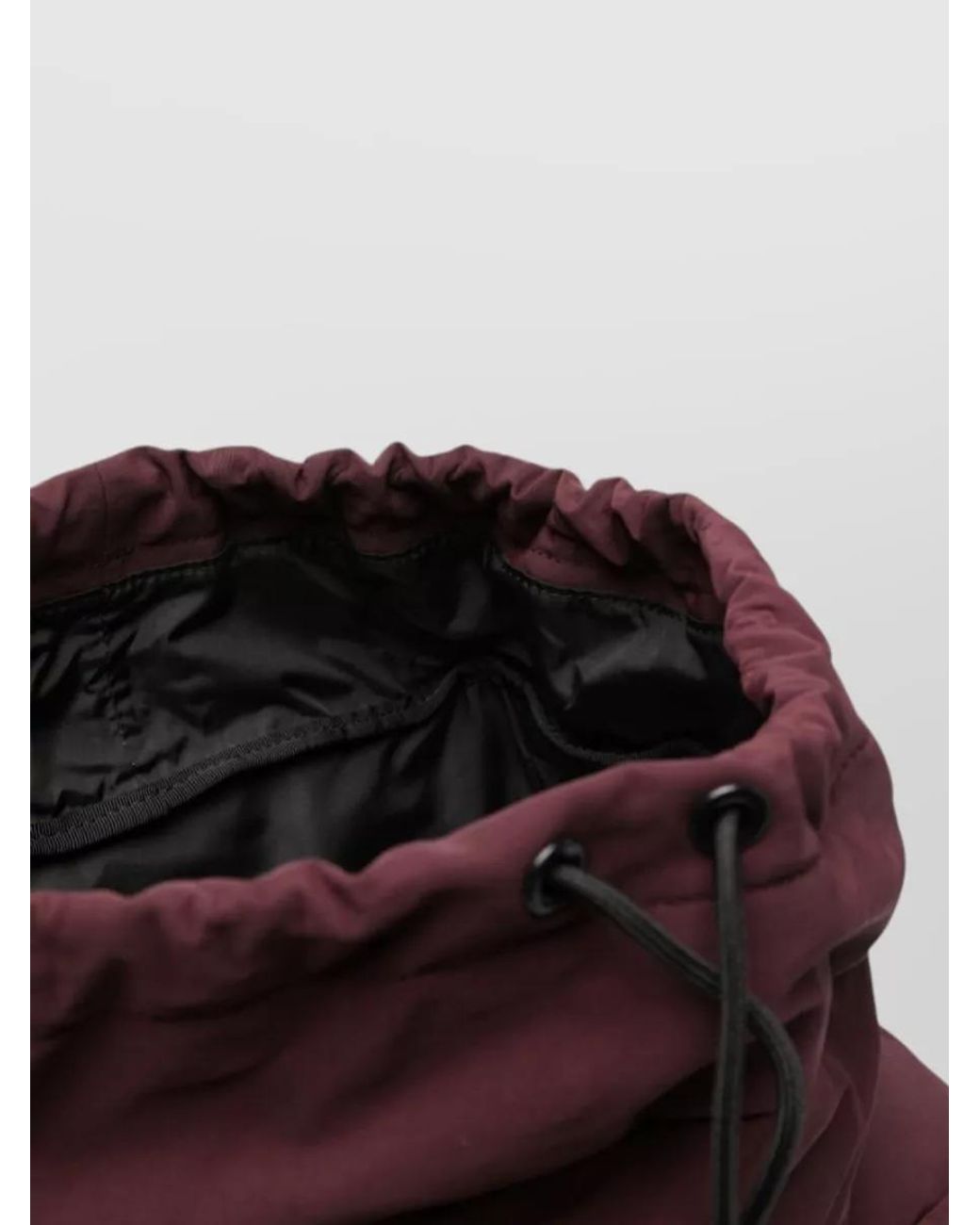 Emporio Armani Red Nylon Backpack for men