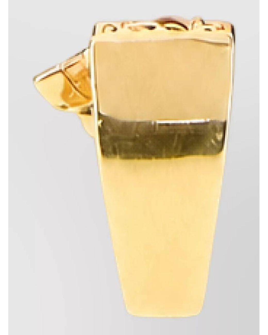 Chloé Metallic Brass Ring