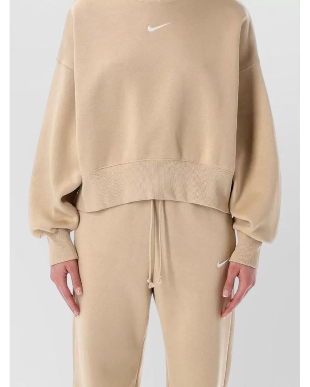 Nike Natural Cotton Oversized Crewneck Sweatshirt