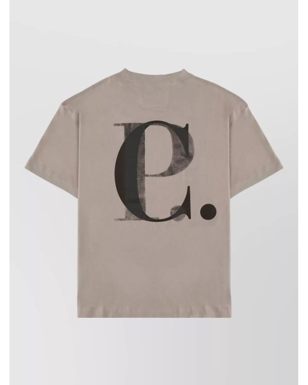 C P Company Gray Regular-Fit T-Shirt for men