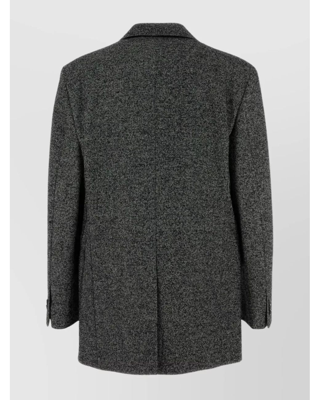 Loewe Black Two-Tone Wool Blend Blazer for men