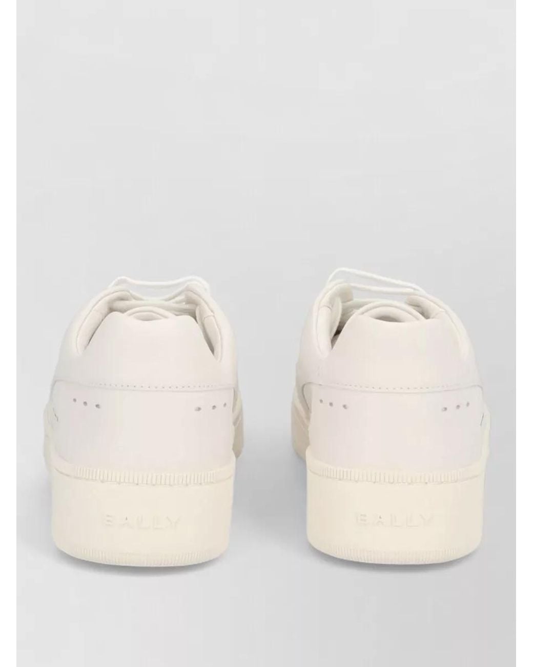 Bally Natural Leather Lace-Up Sneakers for men