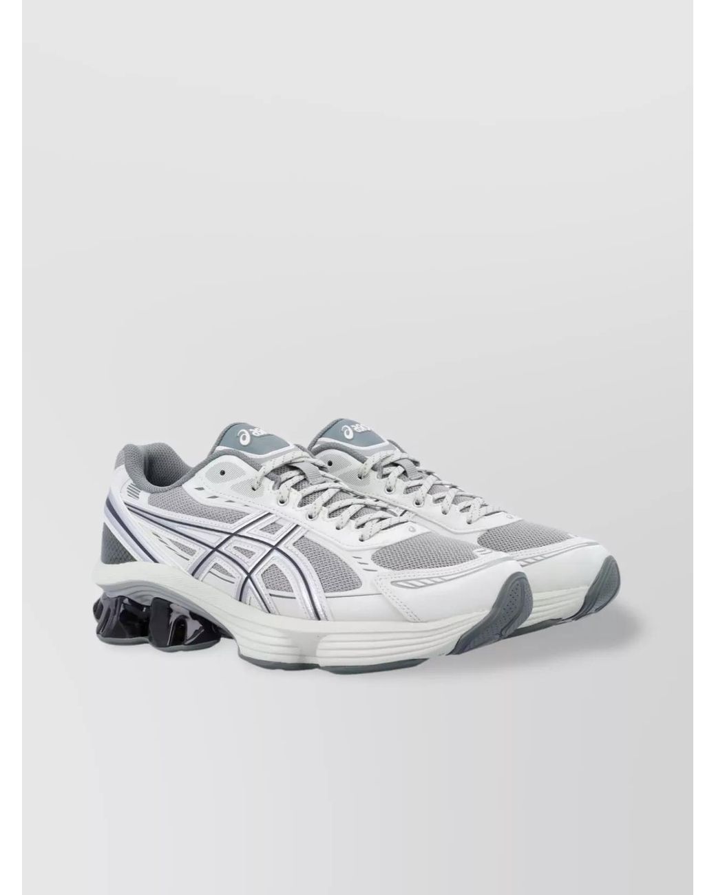 Asics Metallic Synthetic Leather Low-Top Sneakers