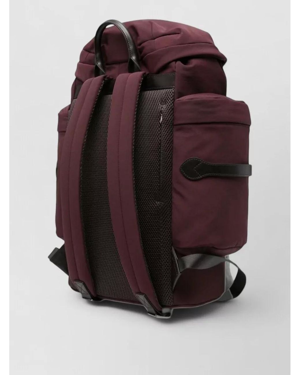Emporio Armani Red Nylon Backpack for men