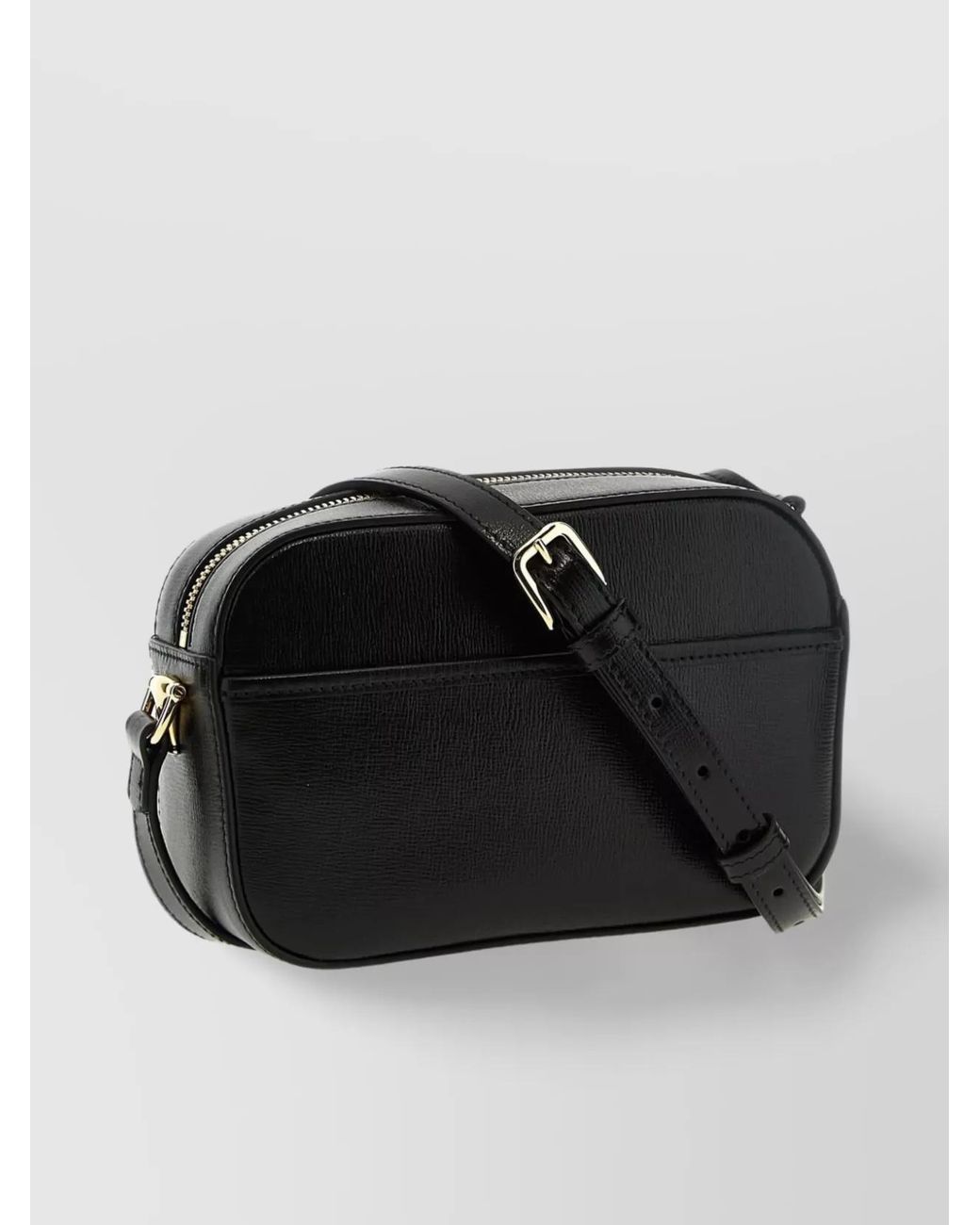 Gucci Black Horsebit 1955 Small Leather Crossbody Bag