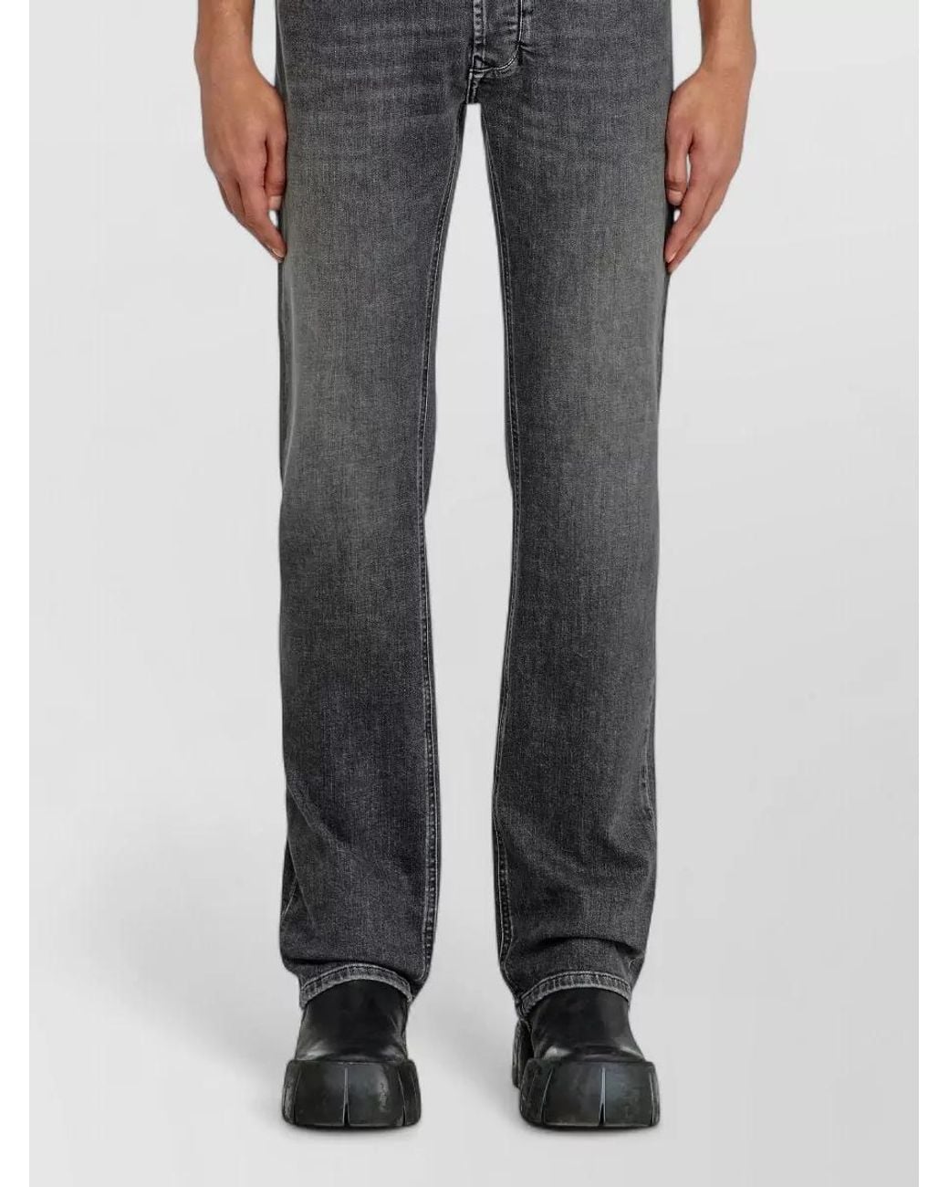 DIESEL Gray Denim 1985 Larkee Jeans for men
