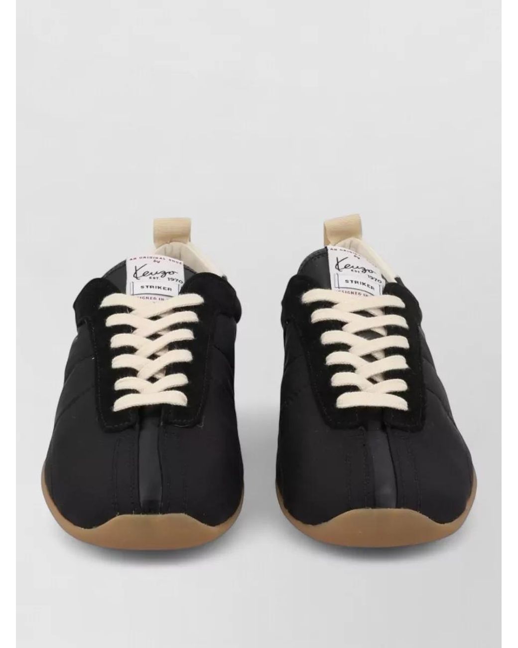 KENZO Black Polyamide Low-Top Sneakers