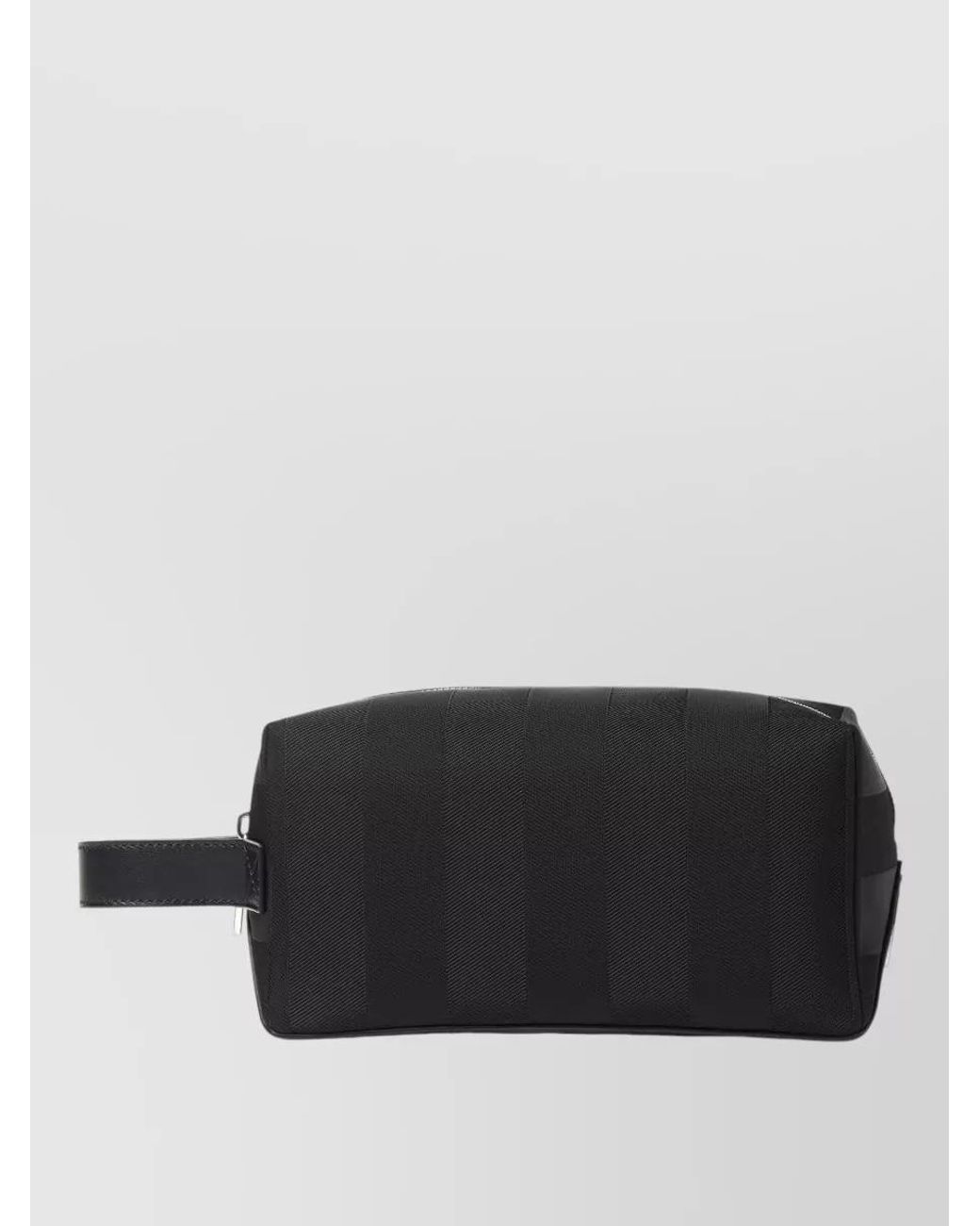Fendi Black Striped Clutch Bag for men