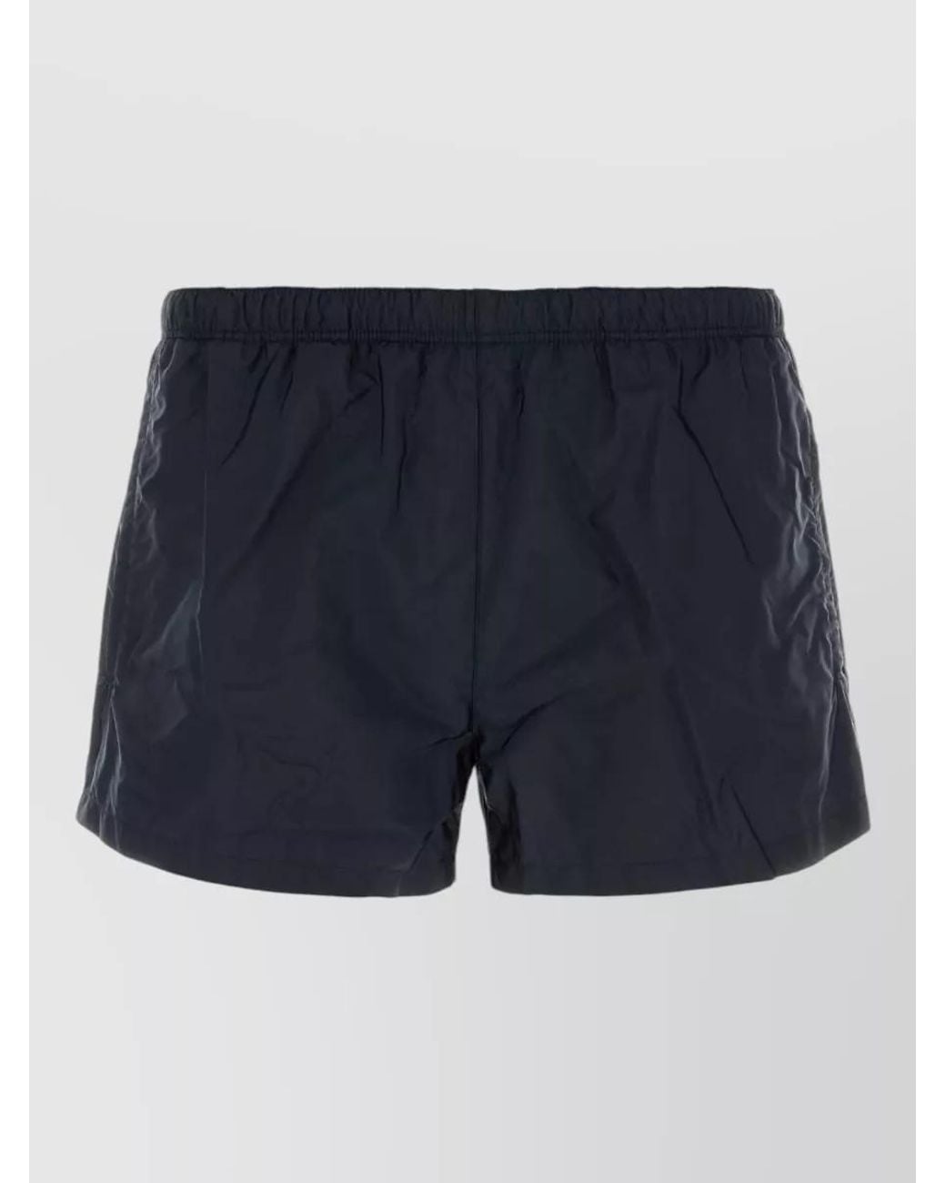 Prada Blue Recycled Polyamide Swim Shorts for men