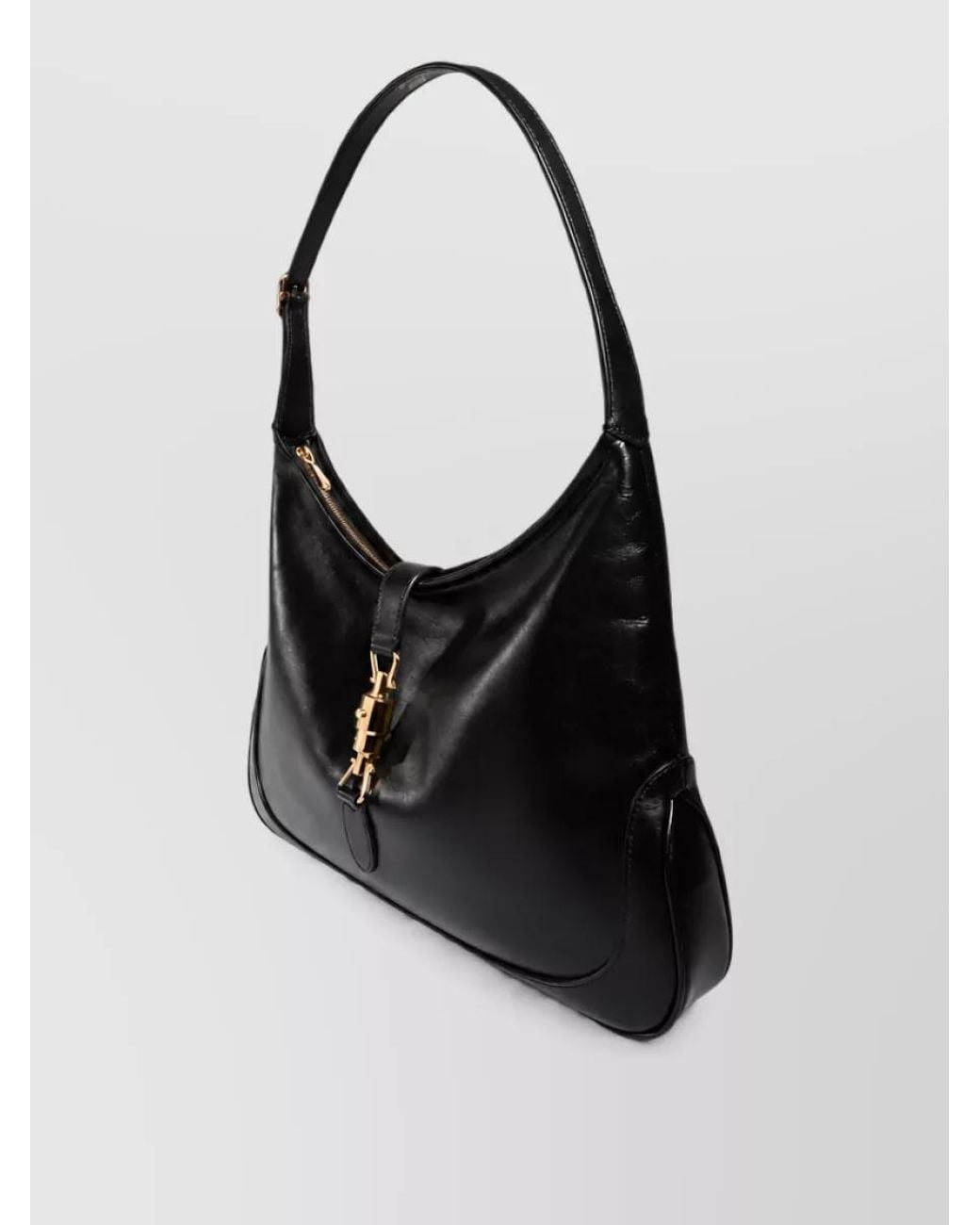 Gucci Black Jackie 1961 Leather Shoulder Bag