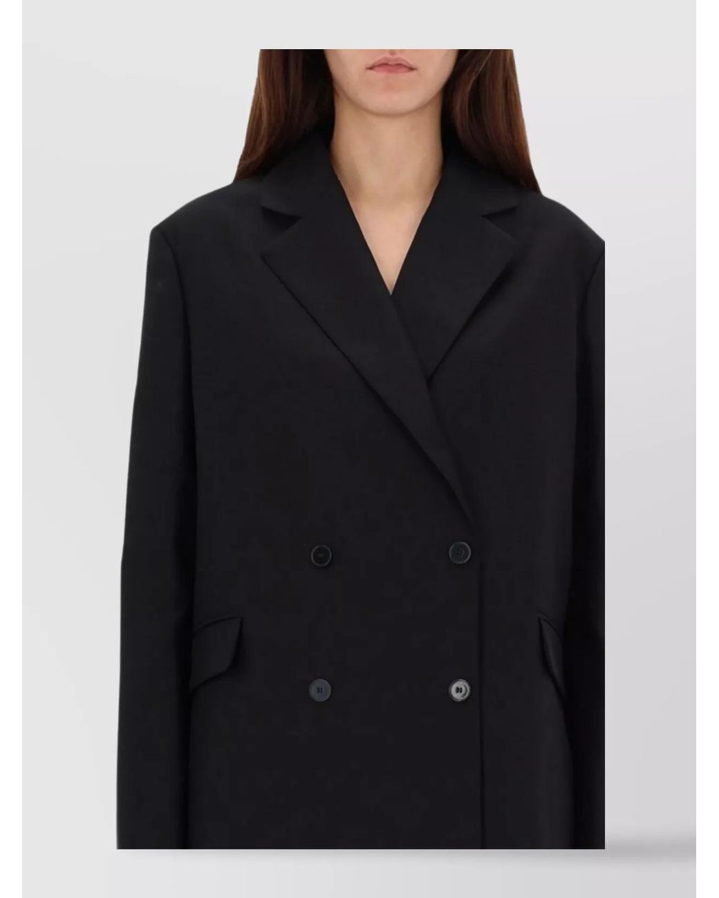 Loulou de Saison Black Virgin Wool Blazer