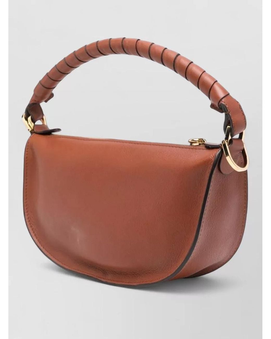 Chloé Pink Marcie Mini Leather Shoulder Bag