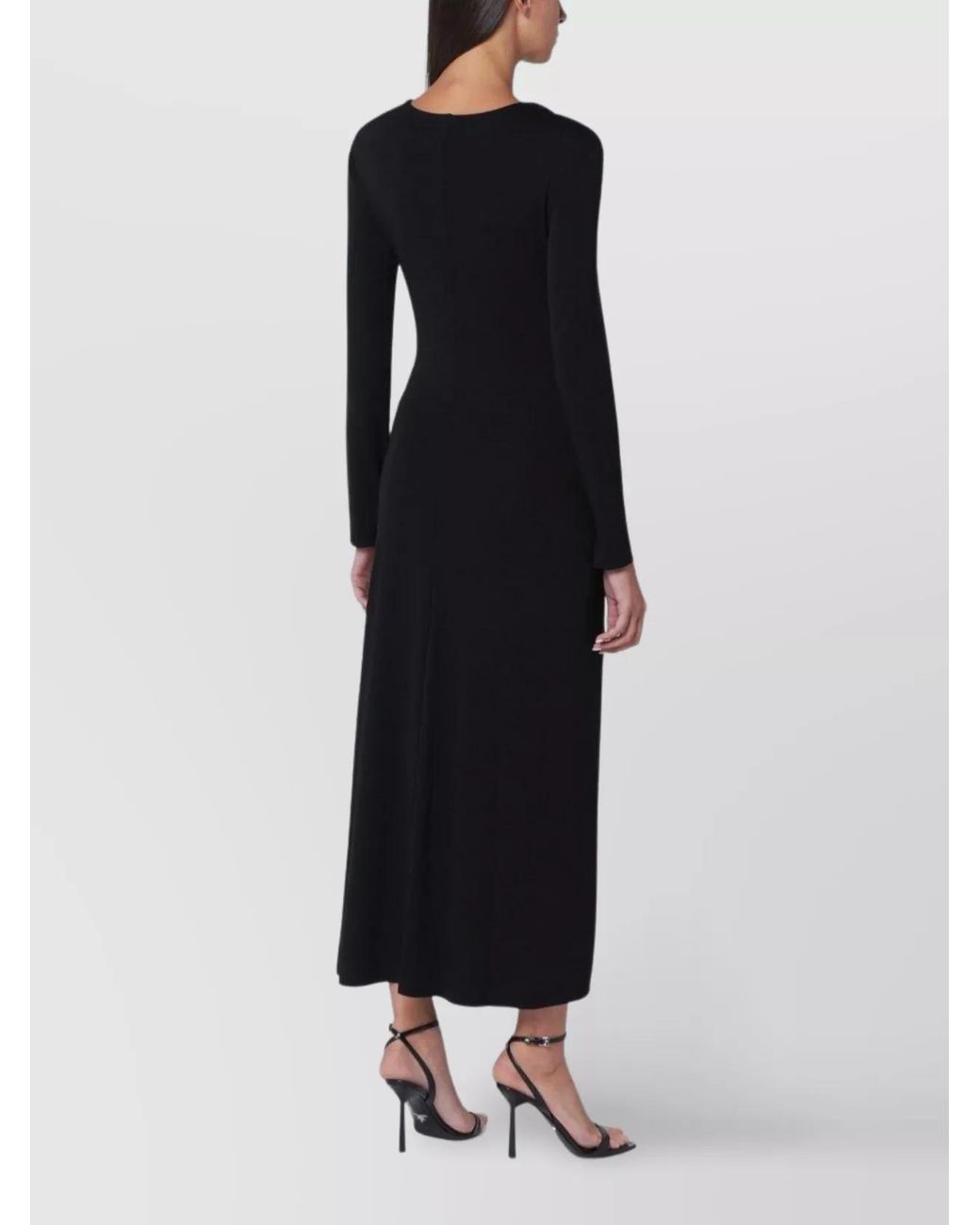 Jonathan Simkhai Blue Draped Maxi Dress