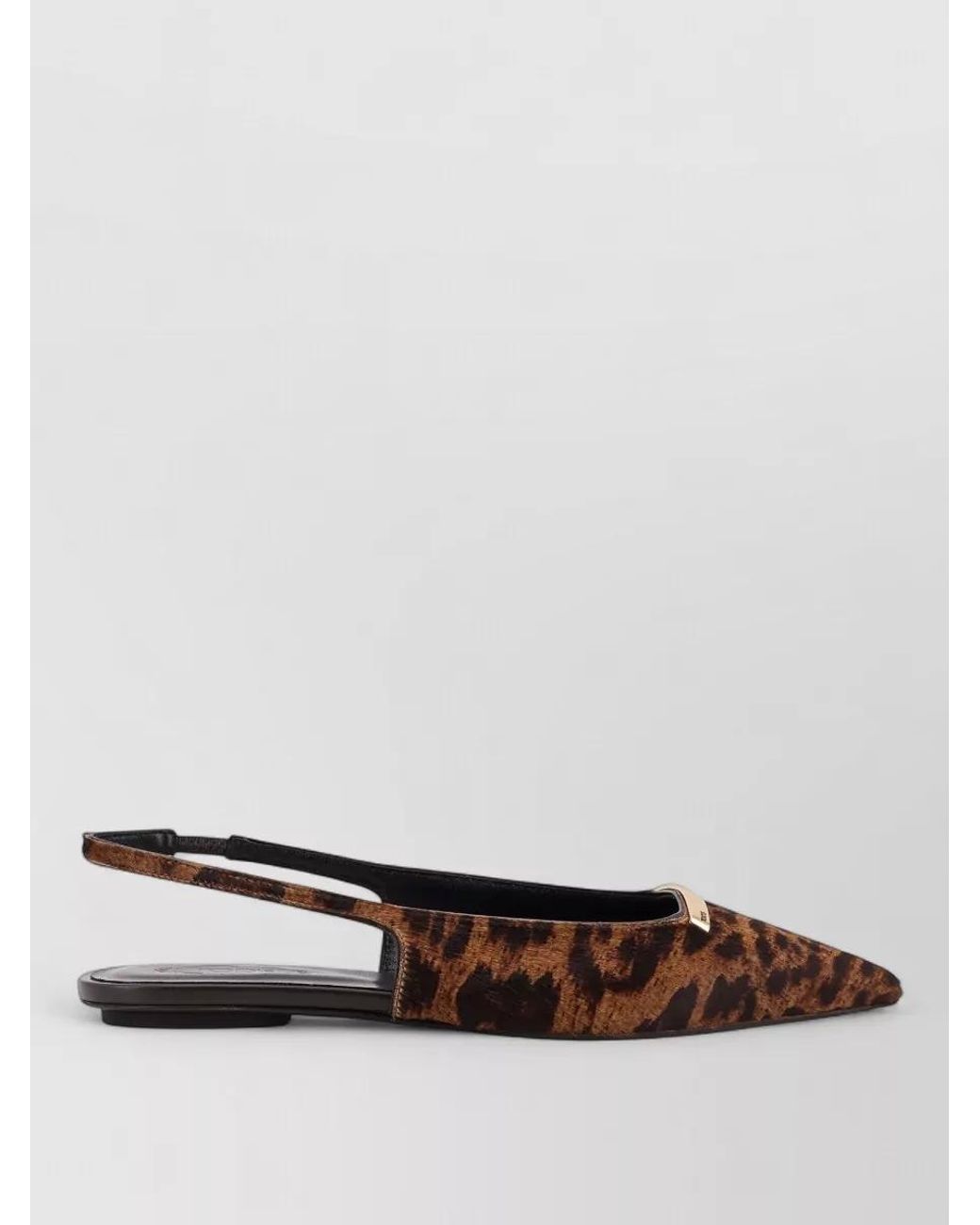 Tod's Multicolor Pony Hair Leather Ballerina Flats