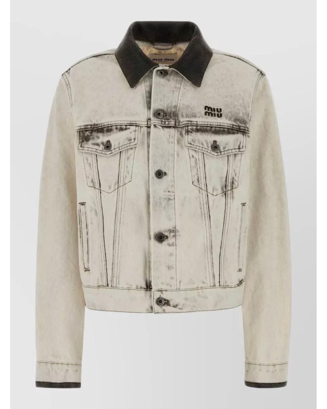 Miu Miu Natural Denim Jacket