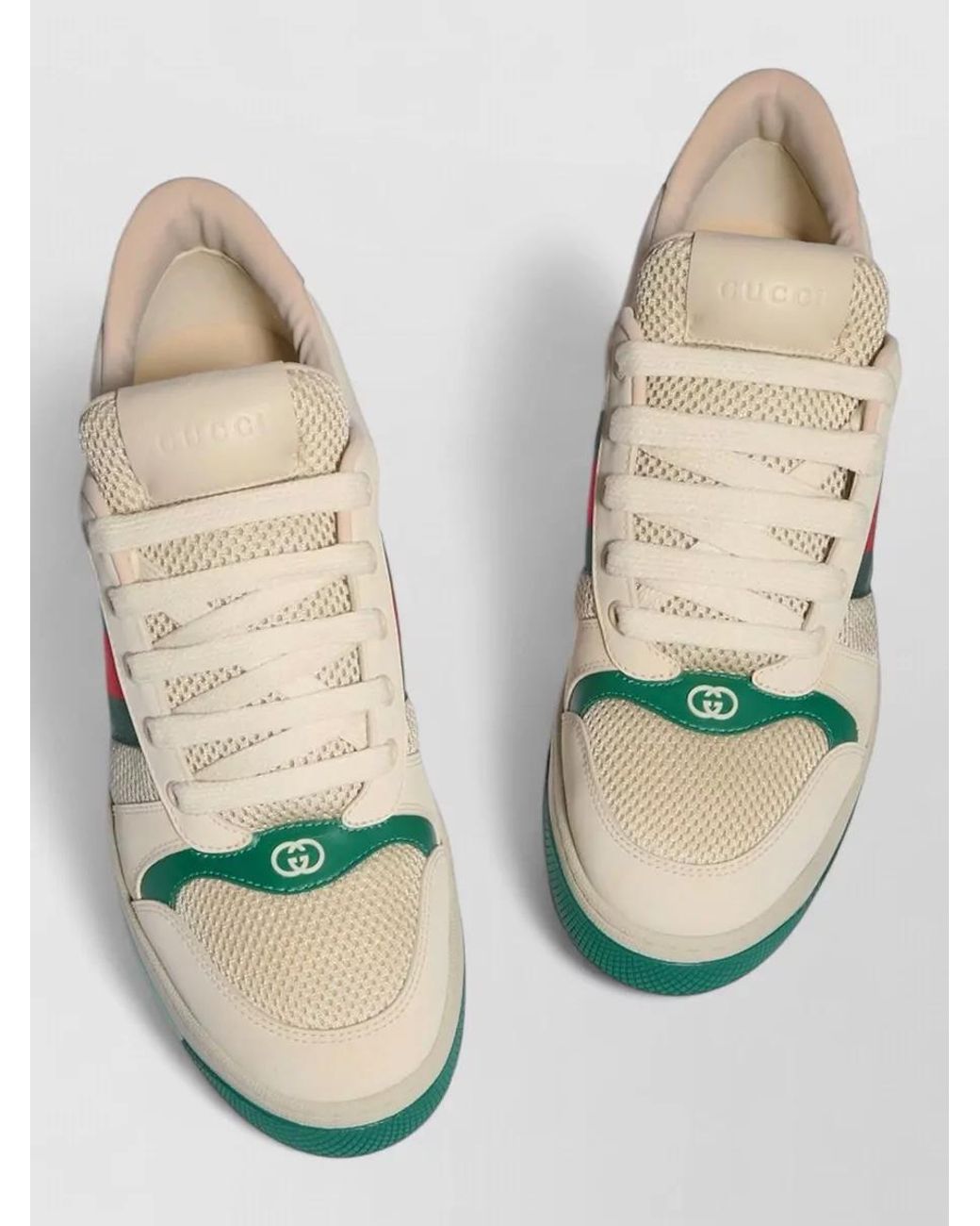 Gucci Multicolor Mesh Low-Top Sneakers for men