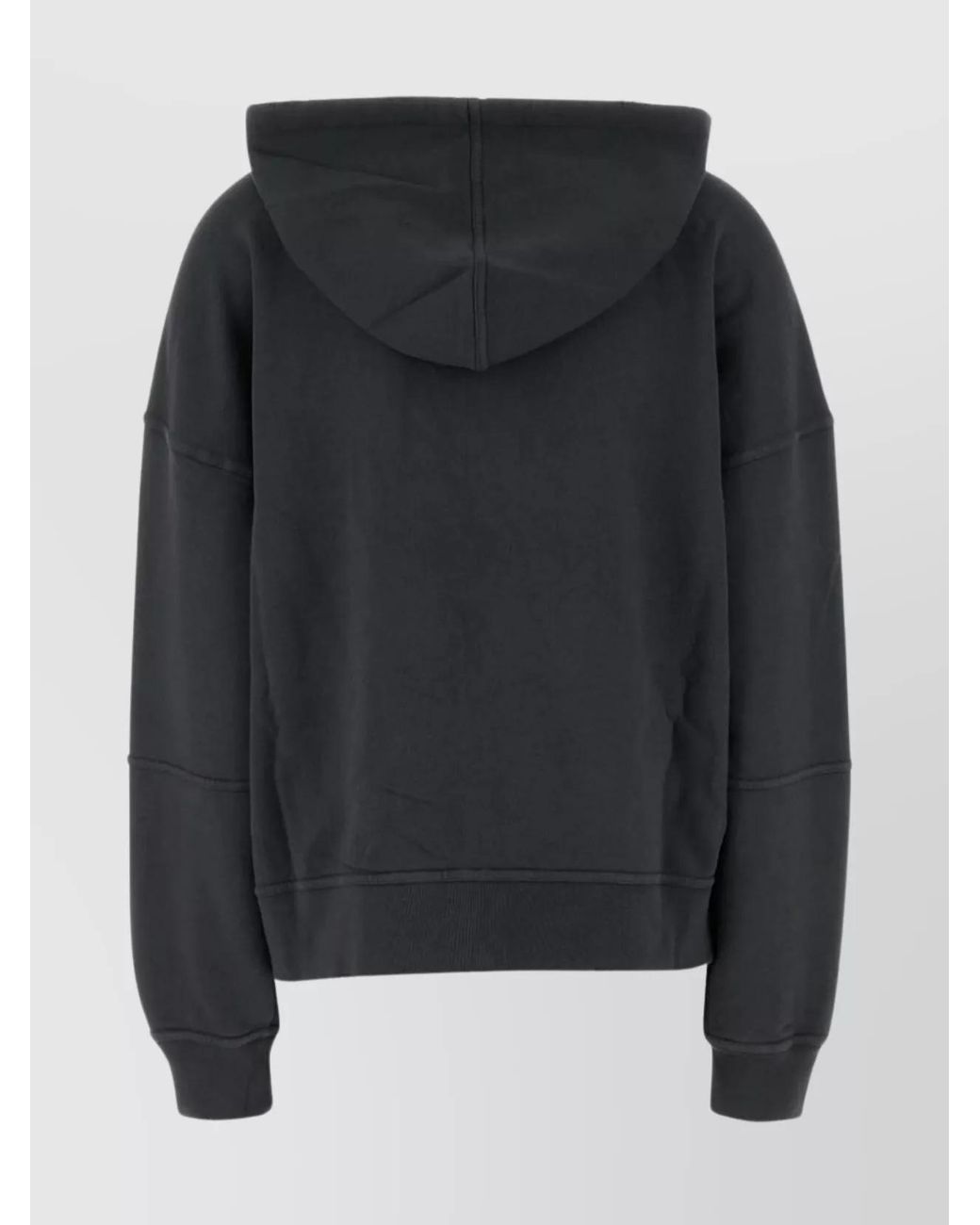 Golden Goose Deluxe Brand Black Cotton Graphic Print Zip Up Hoodie for men
