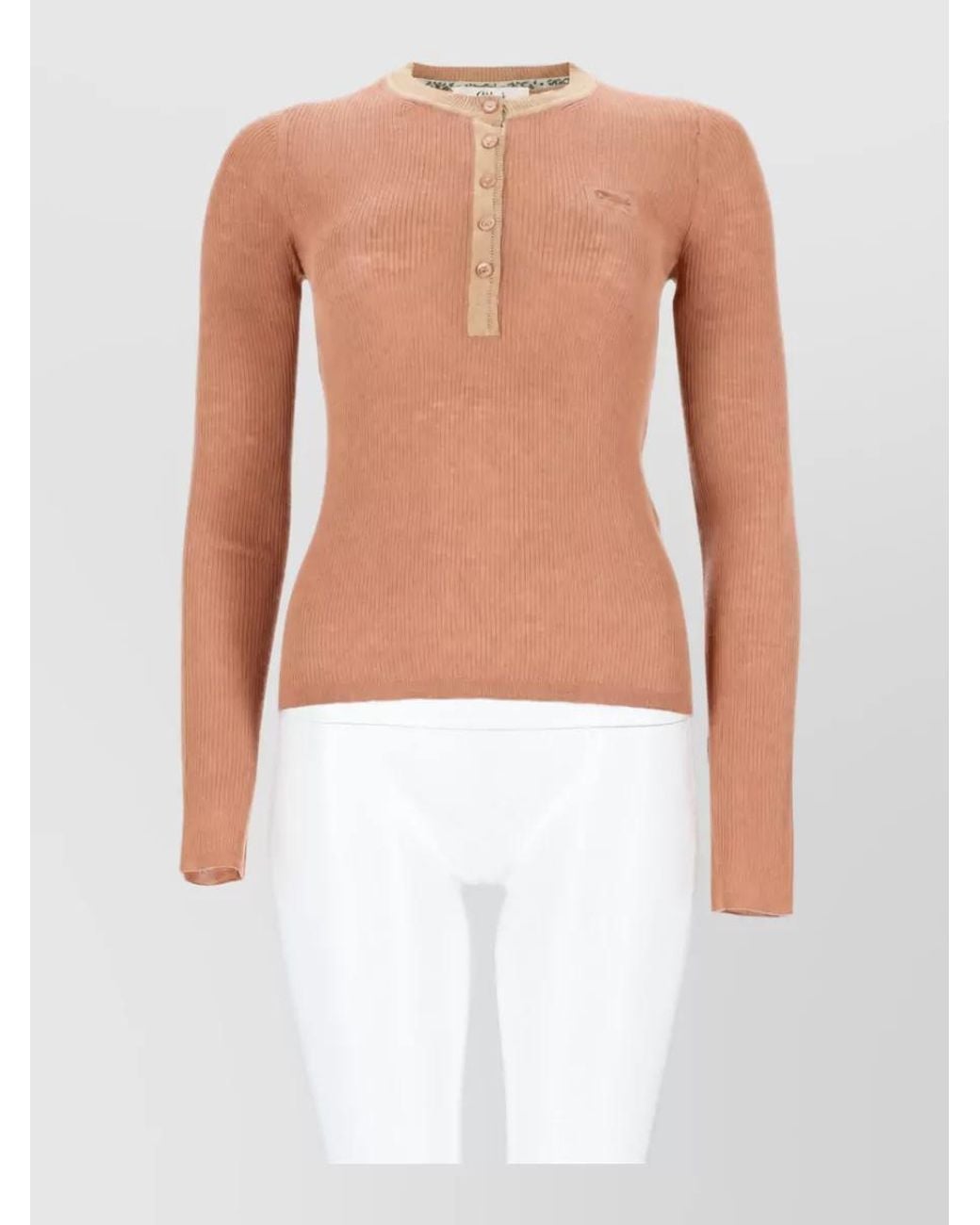 Chloé White Wool Jumper