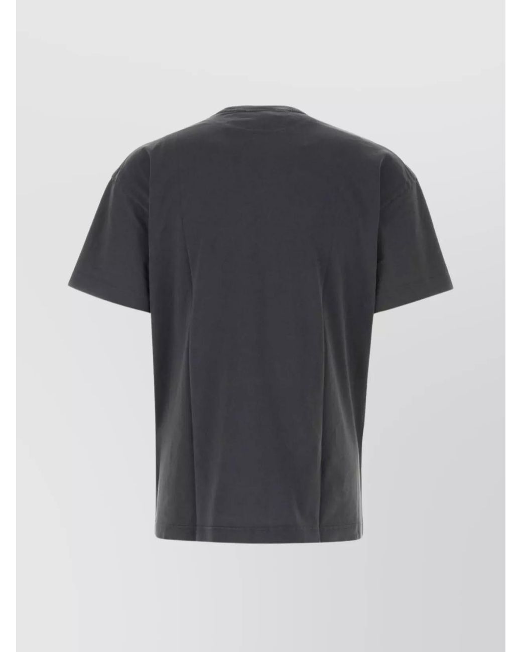 Palm Angels Black Cotton Logo-Print Crew-Neck T-Shirt for men