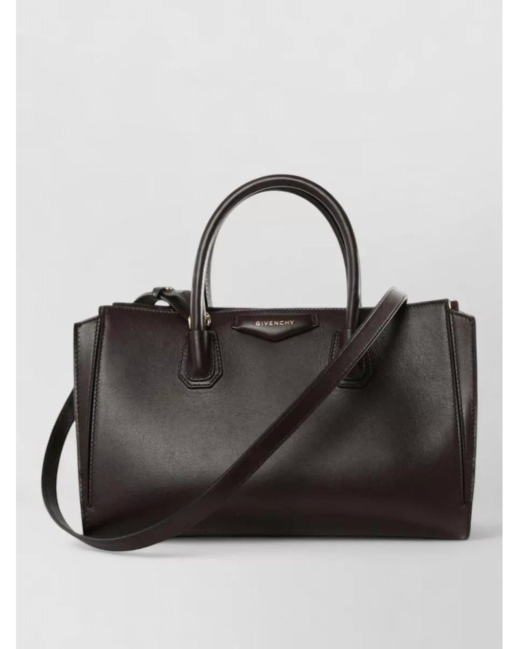 Givenchy Black Antigona Small Leather Shoulder Bag