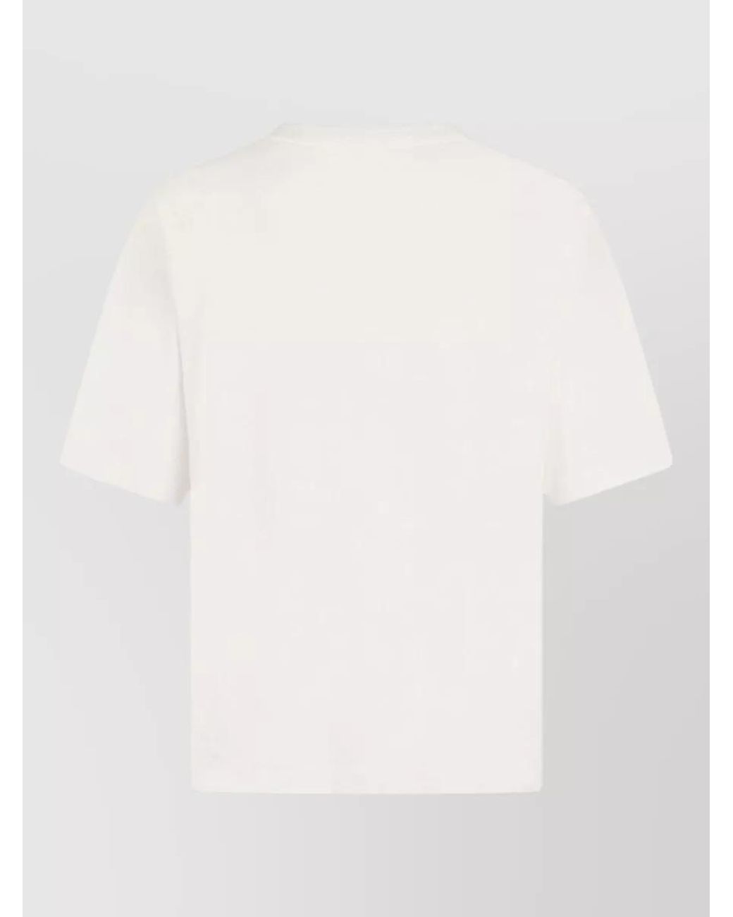 DSquared² White Cotton Logo Print Short Sleeve T-Shirt for men