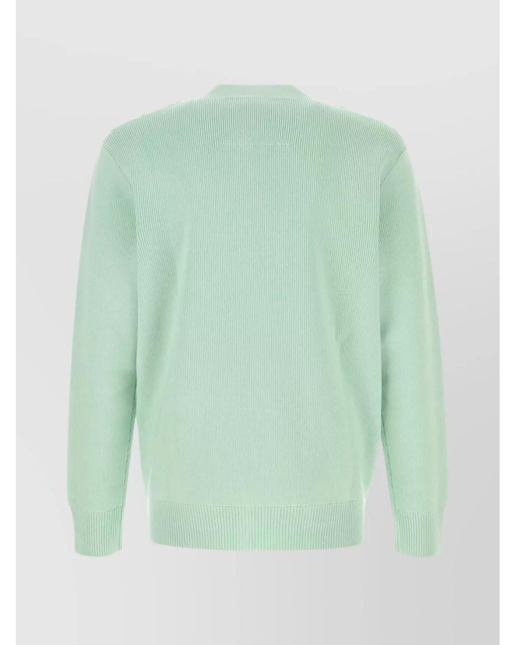 Givenchy Green Ribbed Cardigan for men