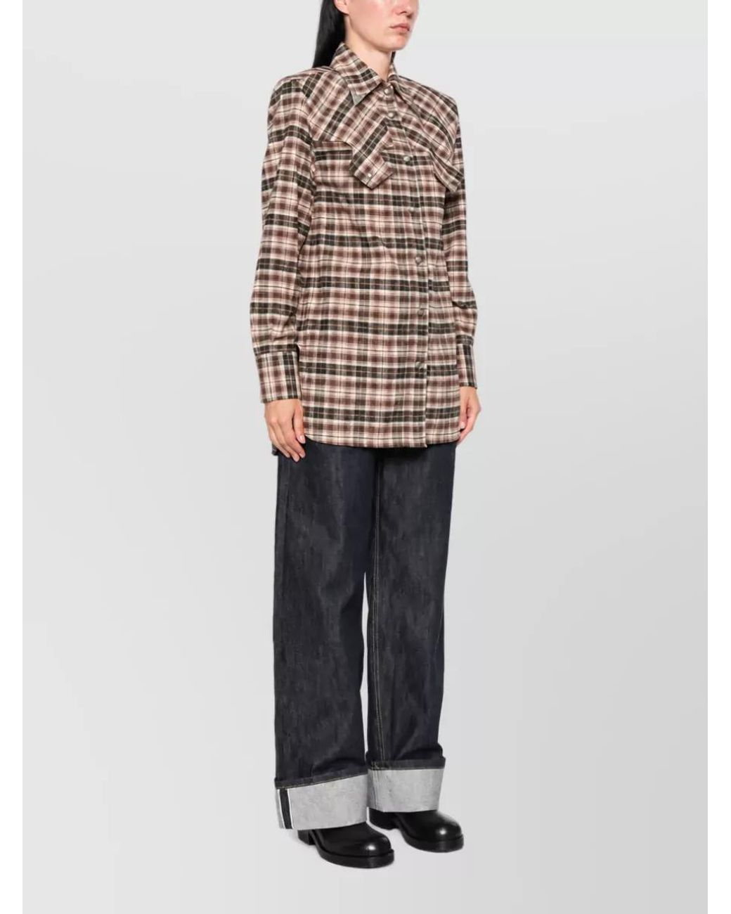 Seafarer Multicolor Denim Fitted Jacket