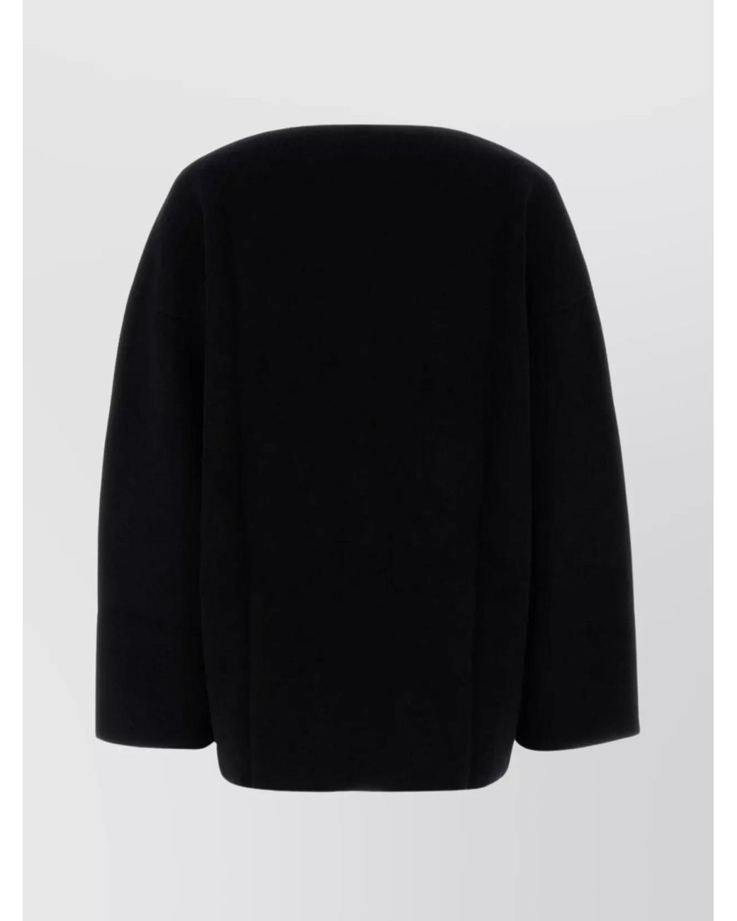 Jil Sander Black Cashmere Oversized Jumper