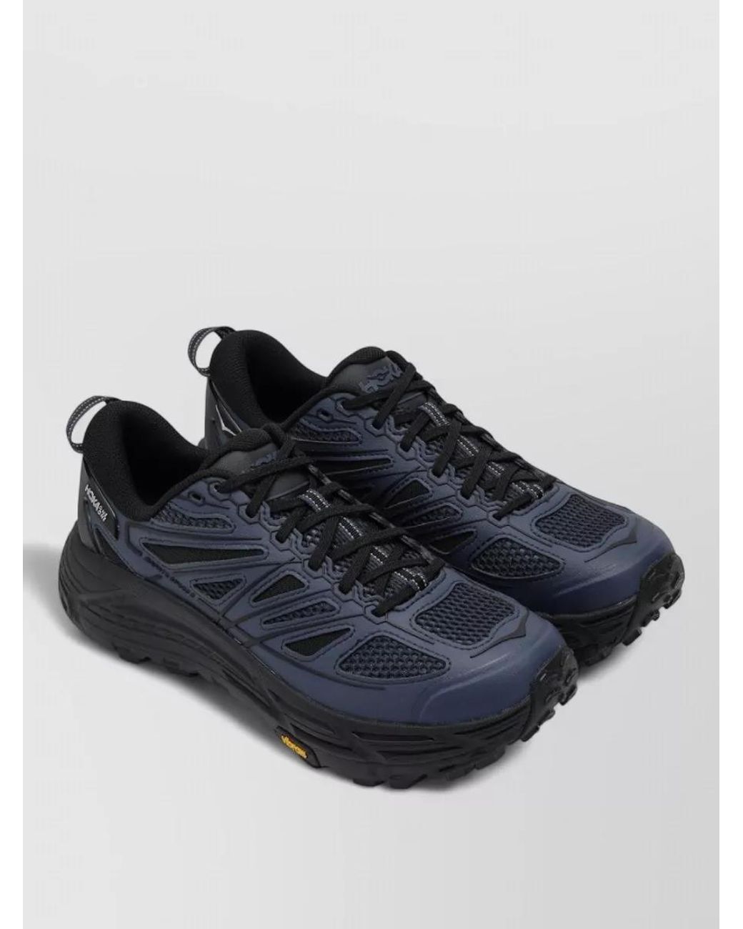 Hoka One One Blue Textile Low-Top Sneakers for men