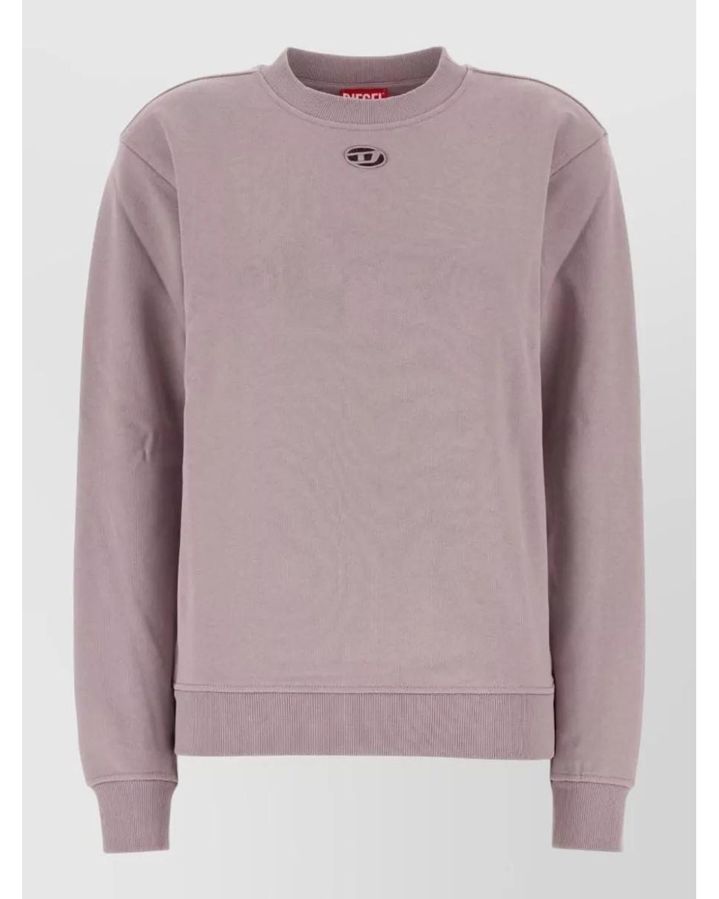 DIESEL Pink Cotton Sweatshirt