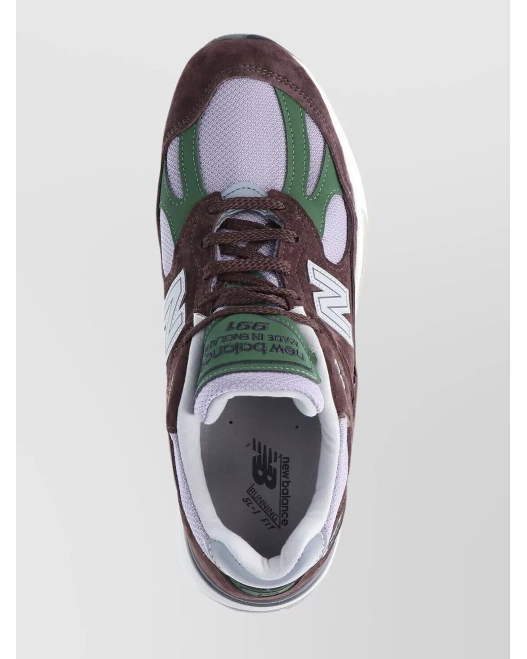 New Balance Multicolor Leather Low Top Sneakers