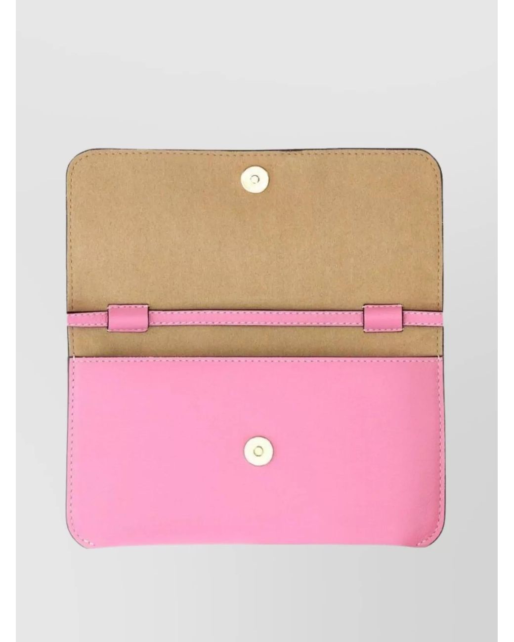 J.W. Anderson Pink Leather Chain Smartphone Bag