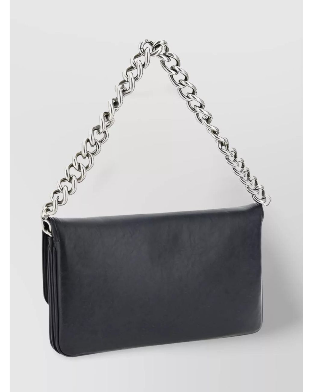 Balenciaga Blue Bb Soft Flap Medium Lambskin Quilted Shoulder Bag