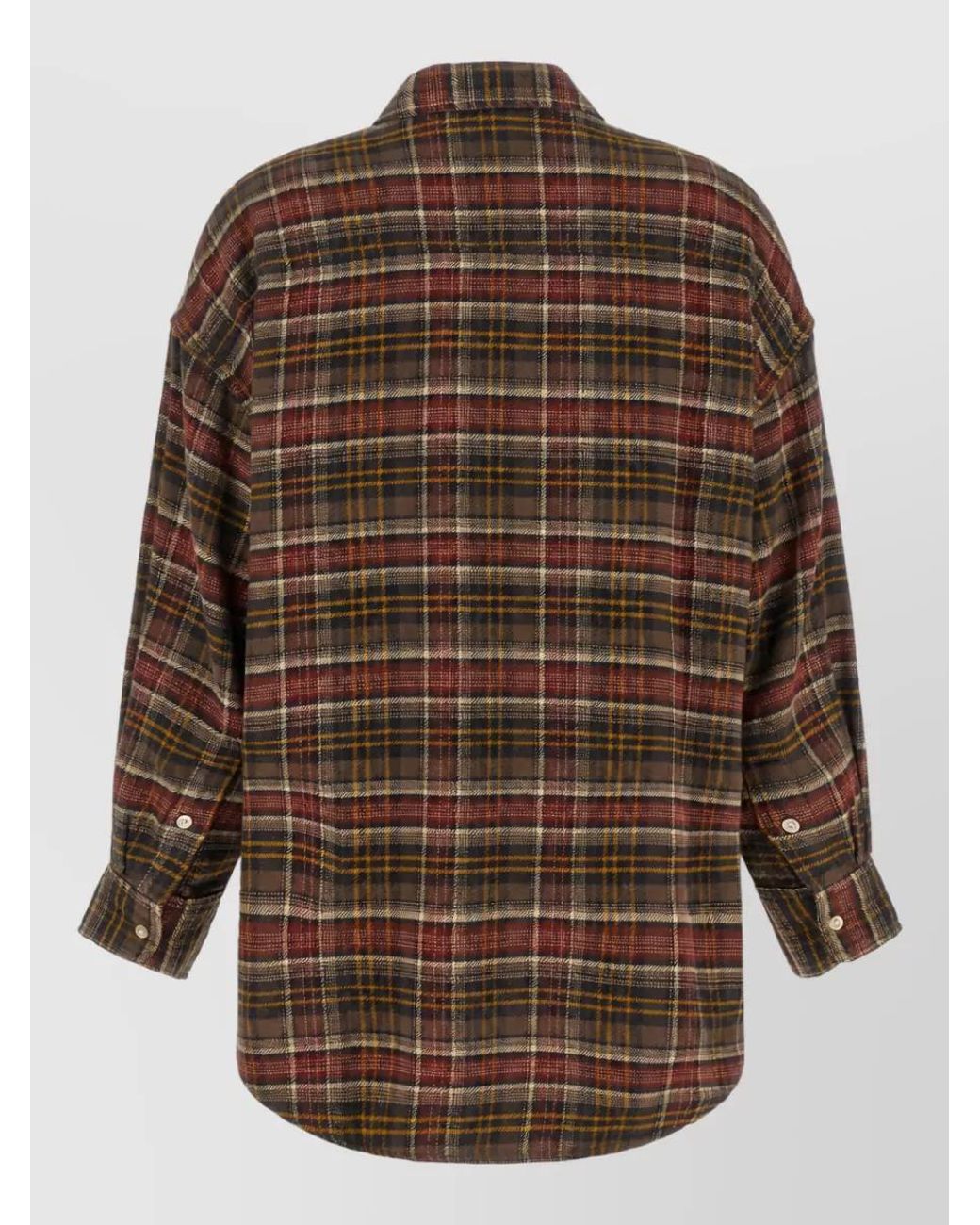 R13 Brown Checked Shirt